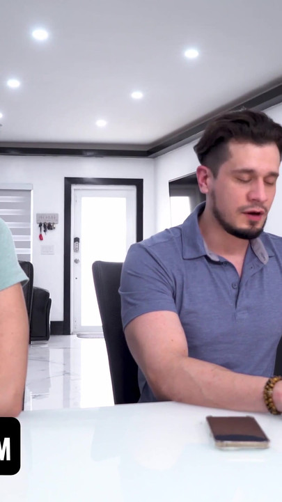 Emotional moment from "Shy Step-Nephew Becomes his Step Uncle's Muse and Sex Toy"