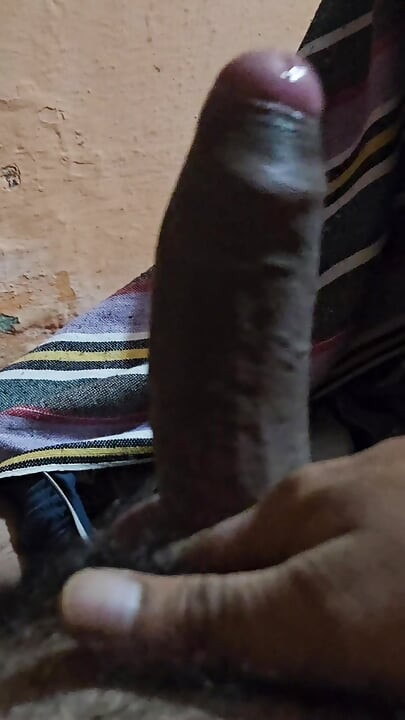 Horny wild indian dick.  Wana fuck a pussy. Rubbing watching porn