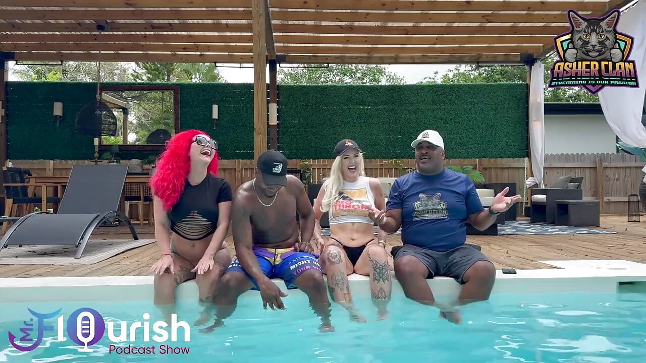 Mrflourish Podcast med gjest Roxi Keogh, Gigi Patsy og Datjguy i Florida