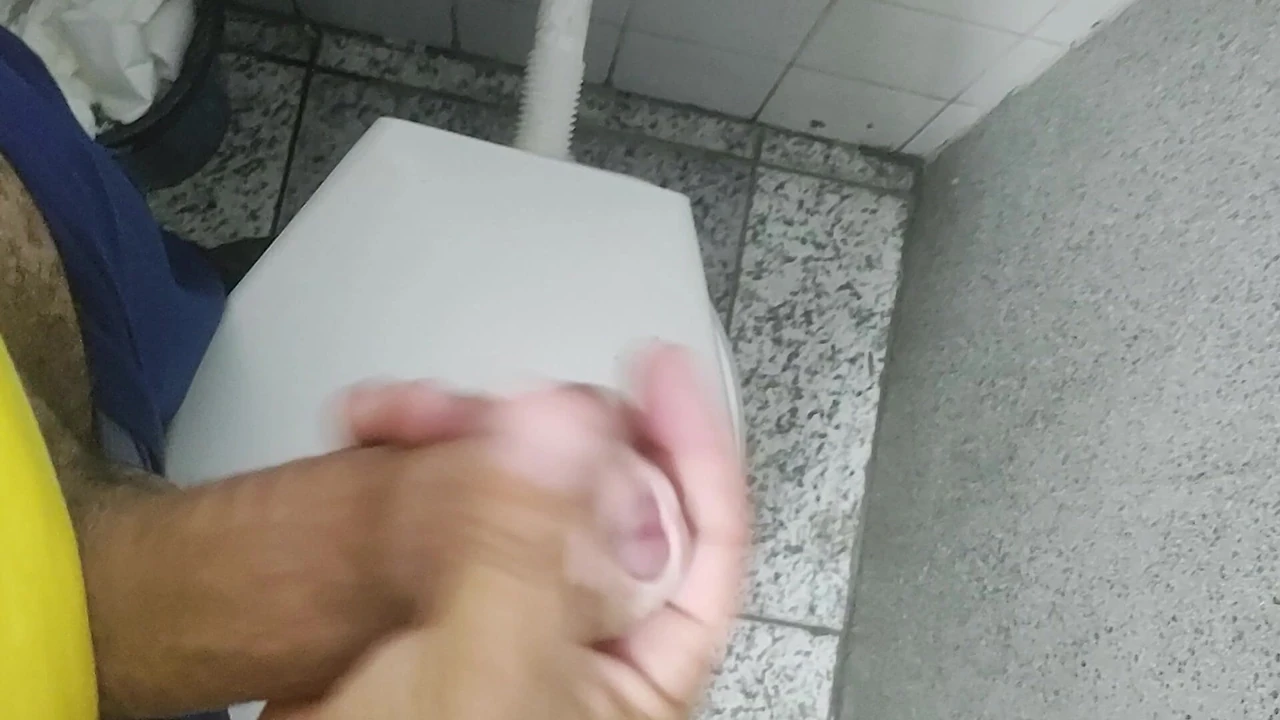 Masturbating