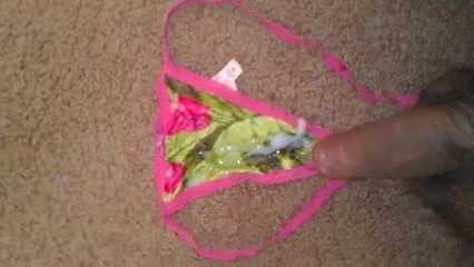cum on neighbors vs thong panties