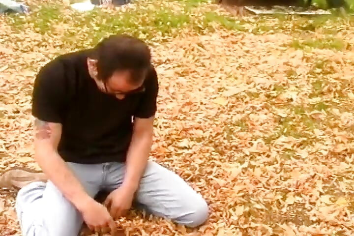 Horny Blonde Fingers Gaping Hairy Pussy to Pulsing Orgasm