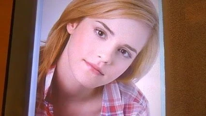 Very Huge Cum on Emma Watson