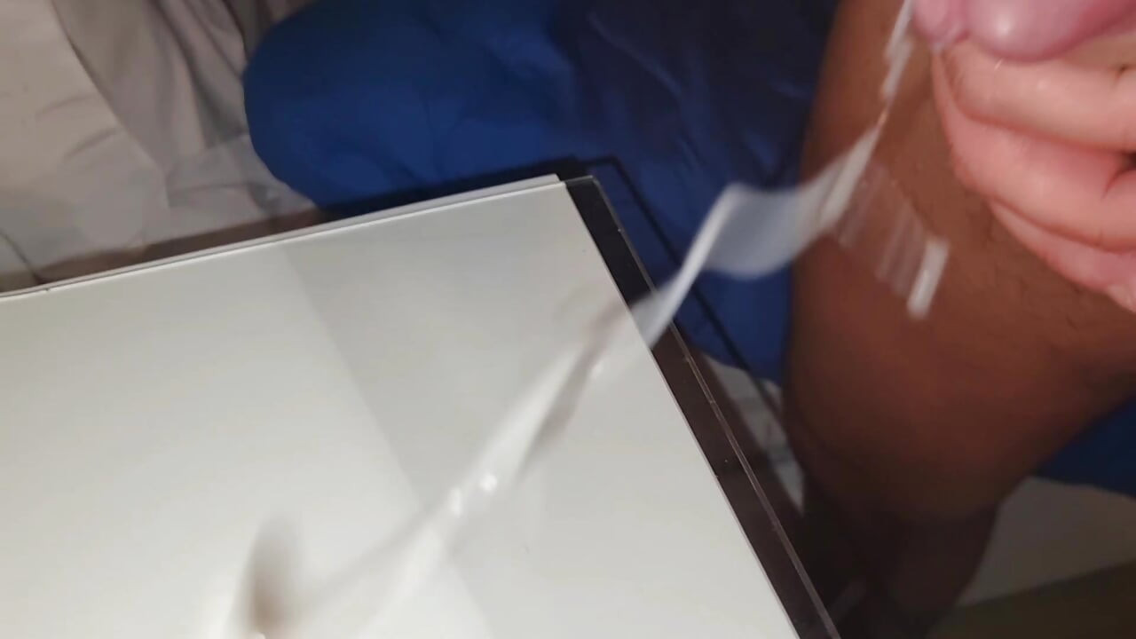At Home Alone Gets Horny - Handjob and Cum Giveaway