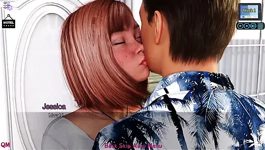 Sunshine love # 10: Jessica und johannes versuchen, dokumente zu finden