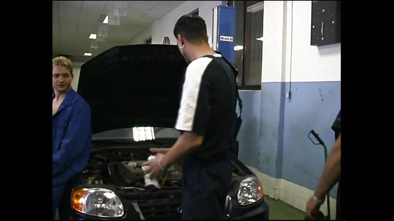 Riesiger schwanz im mund, großer schwanz in muschi, dreier