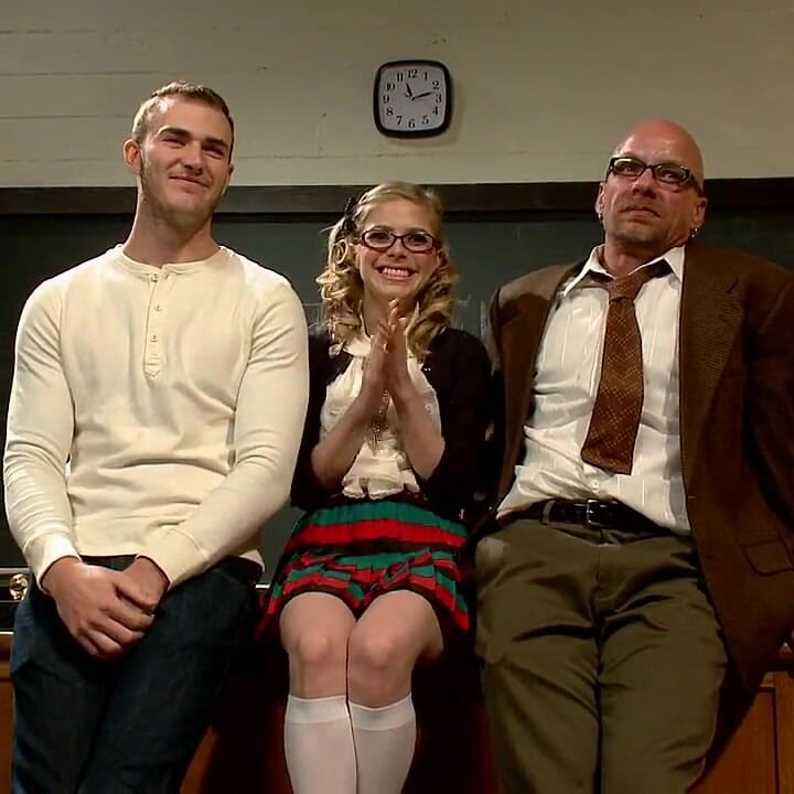 Bratty Princess Penny Cuckolds Her Teacher in Front of the Class