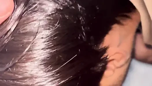 Twink sikimi gırtlağına kadar alıyor