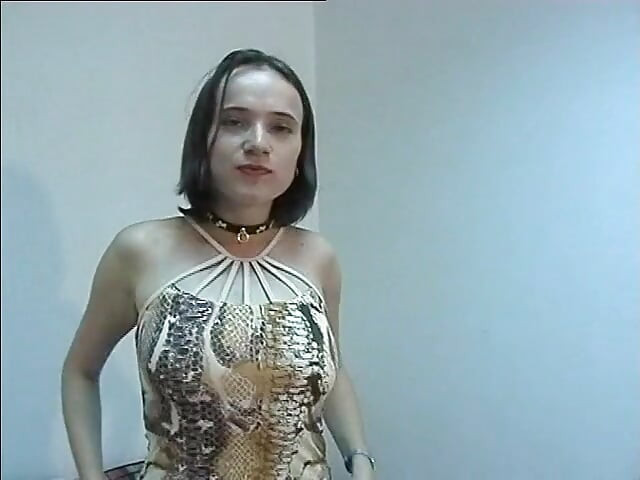 Anastasia with flat tits and hairy pussy plays dildo