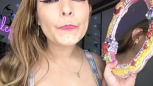 Playing with My Uvula, Tongue and Mouth in Front of a Mirror