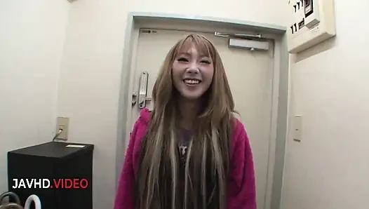Pretty Saki Oshiro Delivers Hot Blowjob Then Rides Cock Hard in Bathroom POV Action