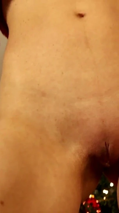 Emotional moment from "MY HOT STEPMOM FUCK UNDER CHRISTMAS TREE! Creampie Inside Pussy"