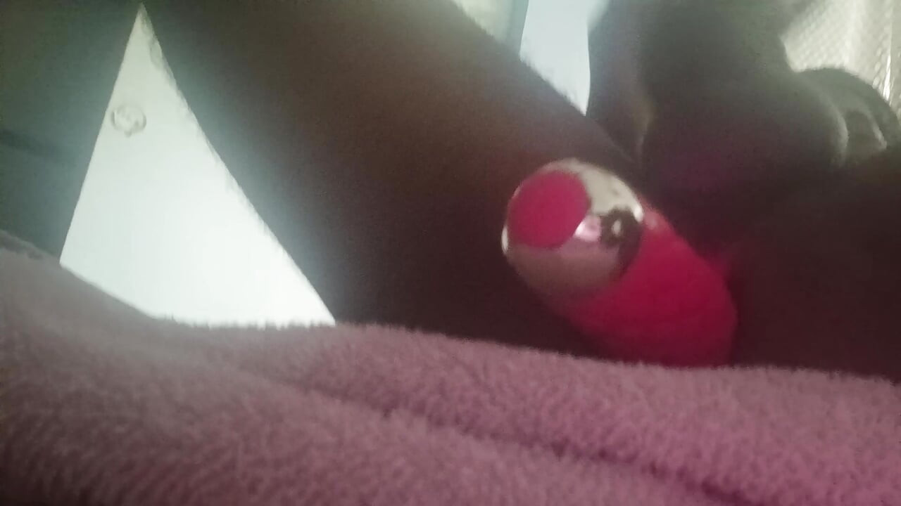 Enjoying own company with vibrator