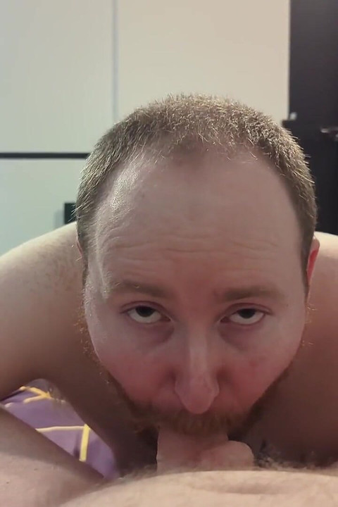 Older Stepdaddy Pounds Out Ginger Bear Hole