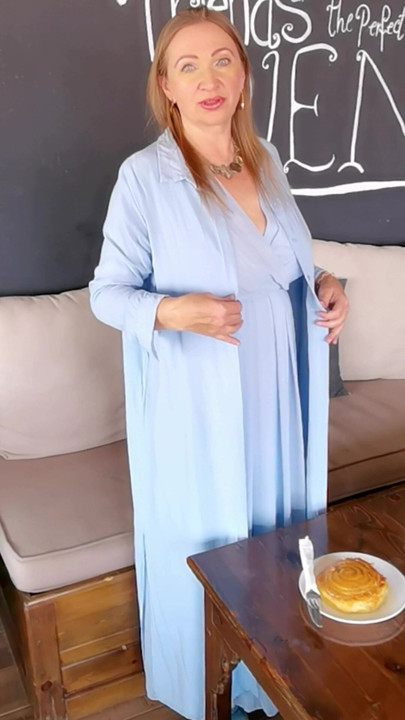 Nine biraz tatlı seviyor