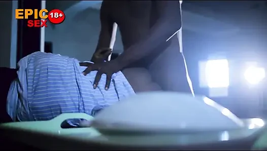 Waktunya makan malam, pembantu yang keras kepala dientot sama bosnya sendiri