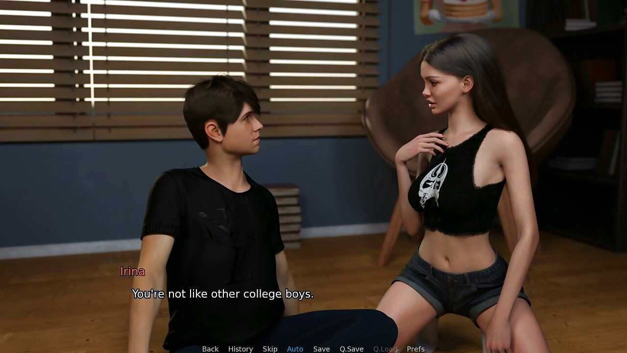 Slutty Cheerleader Fucked by a College Nerd