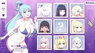 WaifuHub - partea 17 - Aqua Sex Interviu Konosuba by LoveSkySanHentai