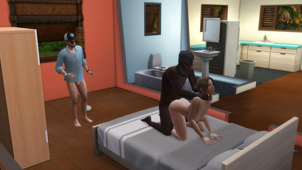 Sims 4: Wife tries BBC for first time