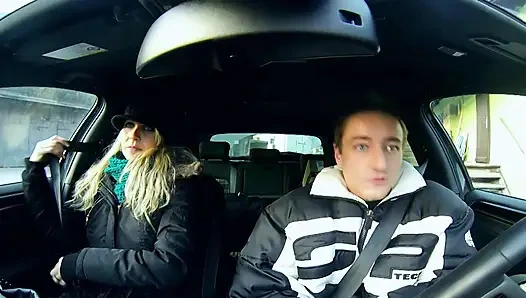 She Is Blonde Babe From France Who Likes to Get Played with Her Pussy