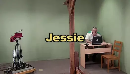 Jessy2 Spanking Machine - Breast Whipping