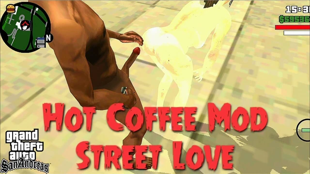 Naughty CJ secretly fucked a nude white women with his big black dick GTA San Andreas Hot Coffee Mod