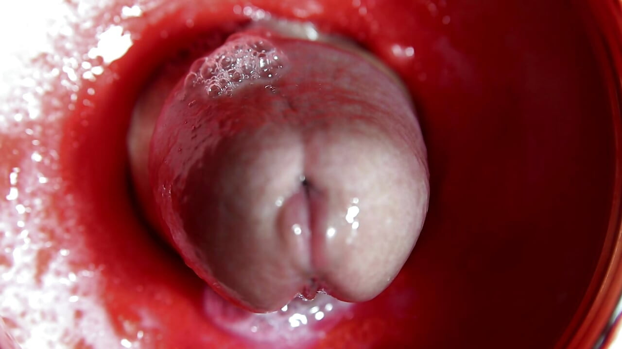 The most beautiful internal orgasm close-up! ASMR big cumshot!