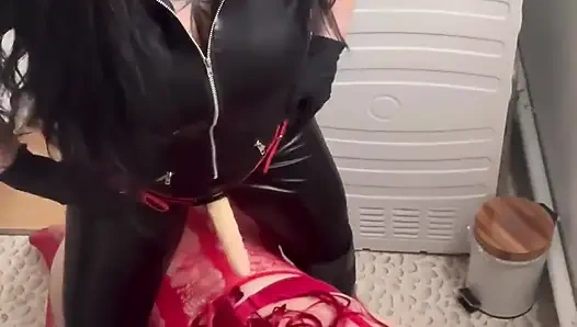 Pegging with Your Head in the Toilet