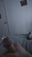 Stroking my cock