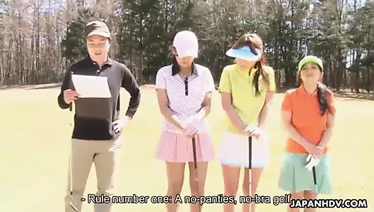 Asian golf has to be kinky in one way or another