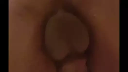 假阳具插入娘娘腔的菊花