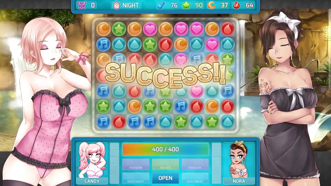 Huniepop 2 - Double Date - Part 6 Horny Lingerie Babes by Loveskysan