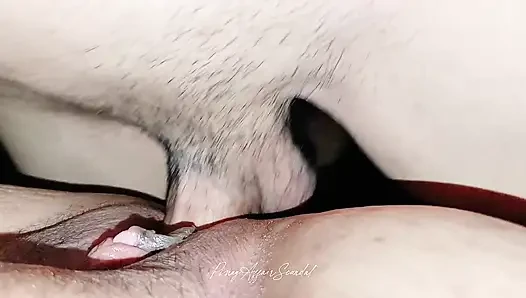 Stepsister's Big Clit Fucked Raw and Creamed Inside