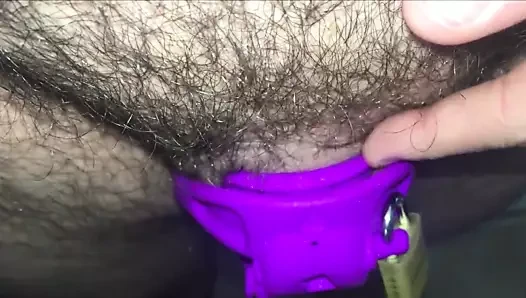 KHD X3 Espresso chastity belt cage test