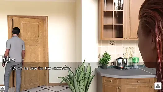 Die stiefmutter genießt ihre mahlzeit