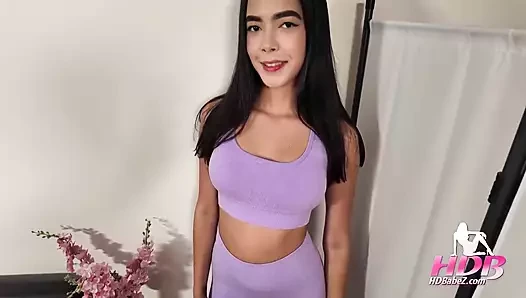 216-1 Cutie Fucks for Creampie