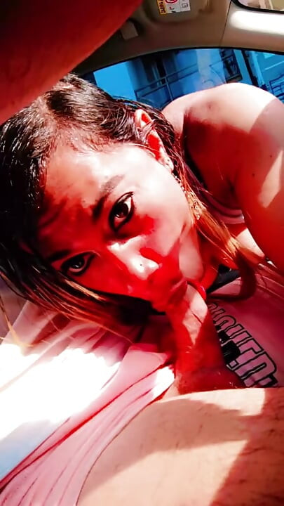 Delicius baby girl giv me blowjob Driving Car she eat all my dick nd wanna alot milk of my balls Darling