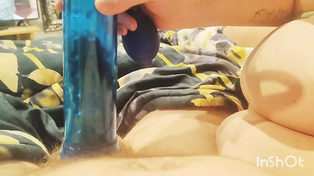 playing with a pump then a handjob