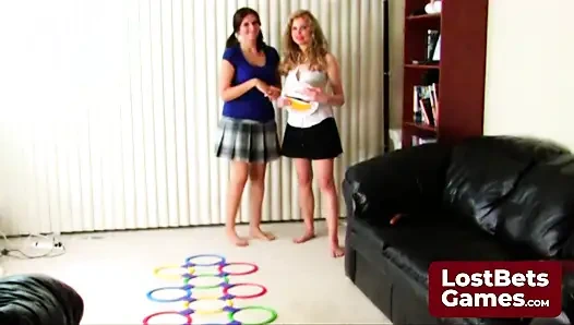 Kimberly and Candle return for a lively game of Stripscotch