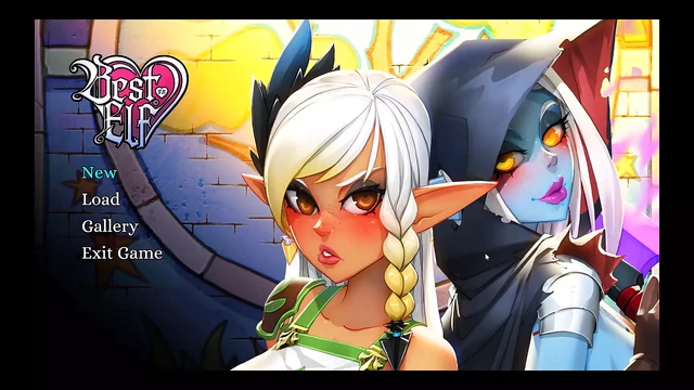 Best Elf Hentai Game Ep.1 Sexy Competition of Dark and Tanned Elf!