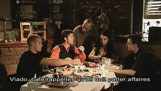 Famous Serbian Crime Kingpin Banged Charming Flowers Saler Victoria Slim in the Restoraunt During Dinner Engagement