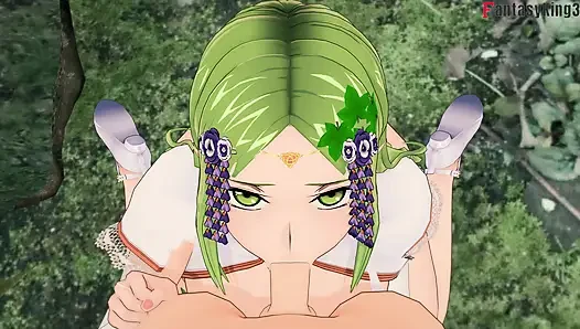 Goblins ngentot dua gadis sange, pahlawan menyelamatkan mereka dan dikasih hadiah seks liar - nafsu lost kingdom 1