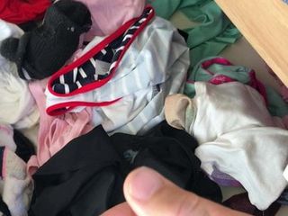 Cum in young panty drawer