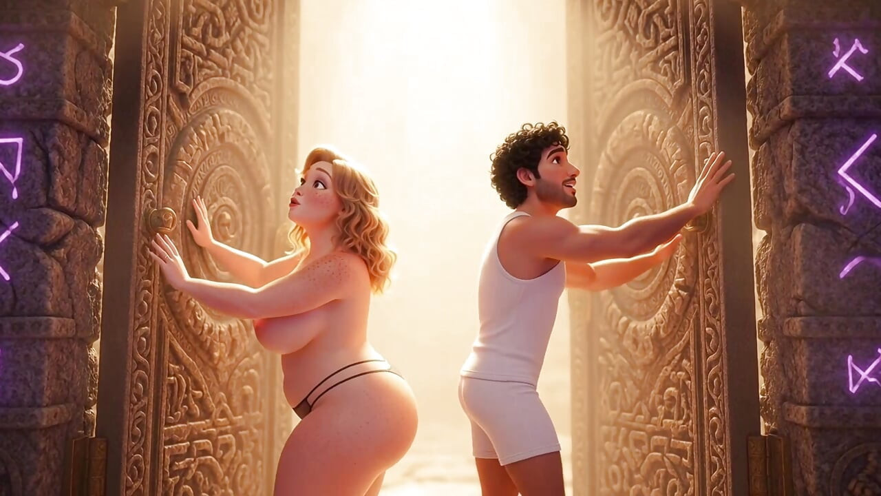 Temple of Lust - Passionate Couple's Erotic Adventure