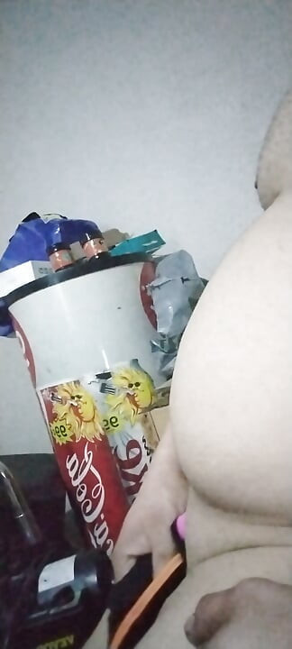 Comforting my virgin penis with my ex-girlfriend's panties