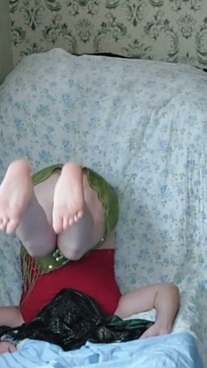 Boy Tits Arab Dancer Sexy Mini Dress White Crossdresser Sissy Boy MTF Big Booty Long Legs Wide Butt Smooth Skin Emoboy | Clip 1