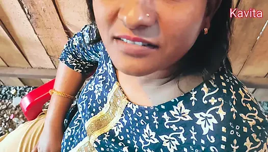 Desi Indian Kavita and Tatya fuck in picnic tent
