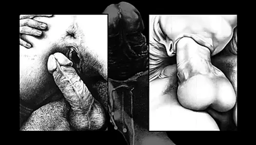 Erotic Drawings of Loic Dubigeon