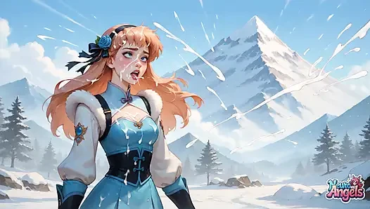 Milk Dripping Sex: Snowy Peaks & Luscious Pleasure