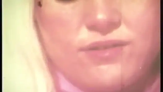 Vintage hairy pussy fucking big cock sucking threesome party